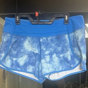Lululemon Athletica Sky Blue Athletic Shorts